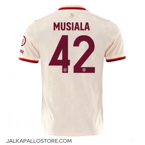 Bayern Munich Jamal Musiala #42 Kolmaspaita 2024-25 Lyhythihainen